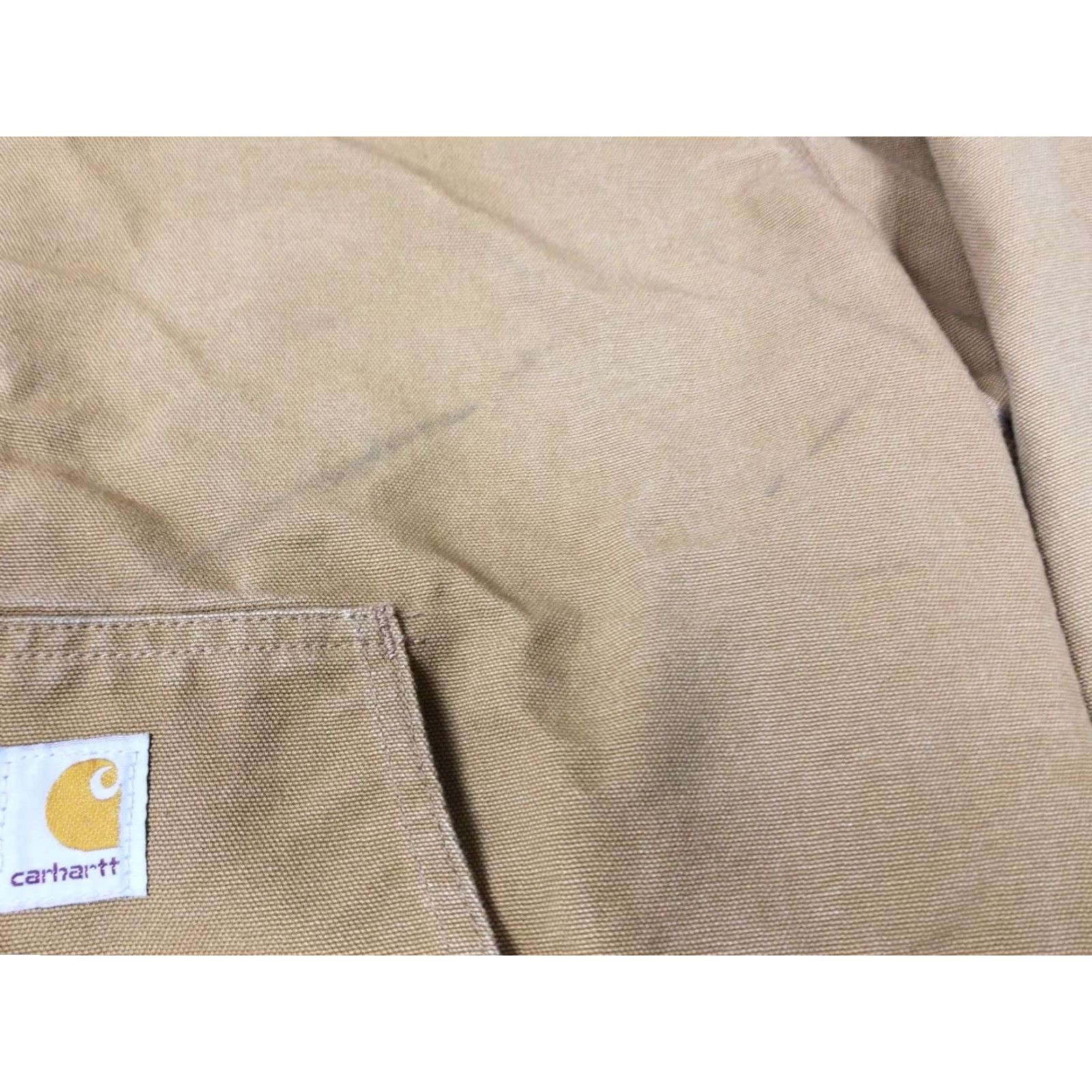 Carhartt Carhartt J131 Hooded Canvas Work Duck Jacket XL Black Jacket Mens XLtall Used Size US XL / EU 56 / 4 - 5 Thumbnail