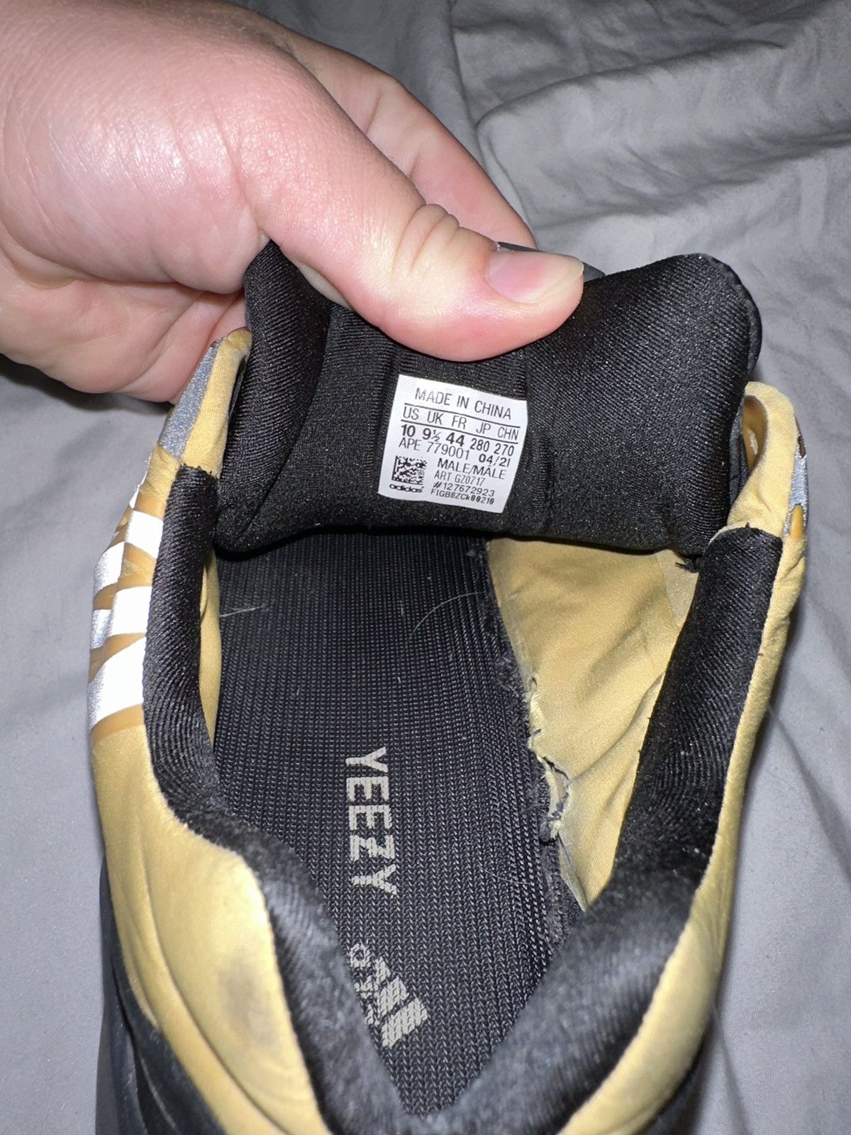 Adidas × Kanye West Yeezy 700 MNVN Honey Flux Size US 10 / EU 43 - 5 Thumbnail