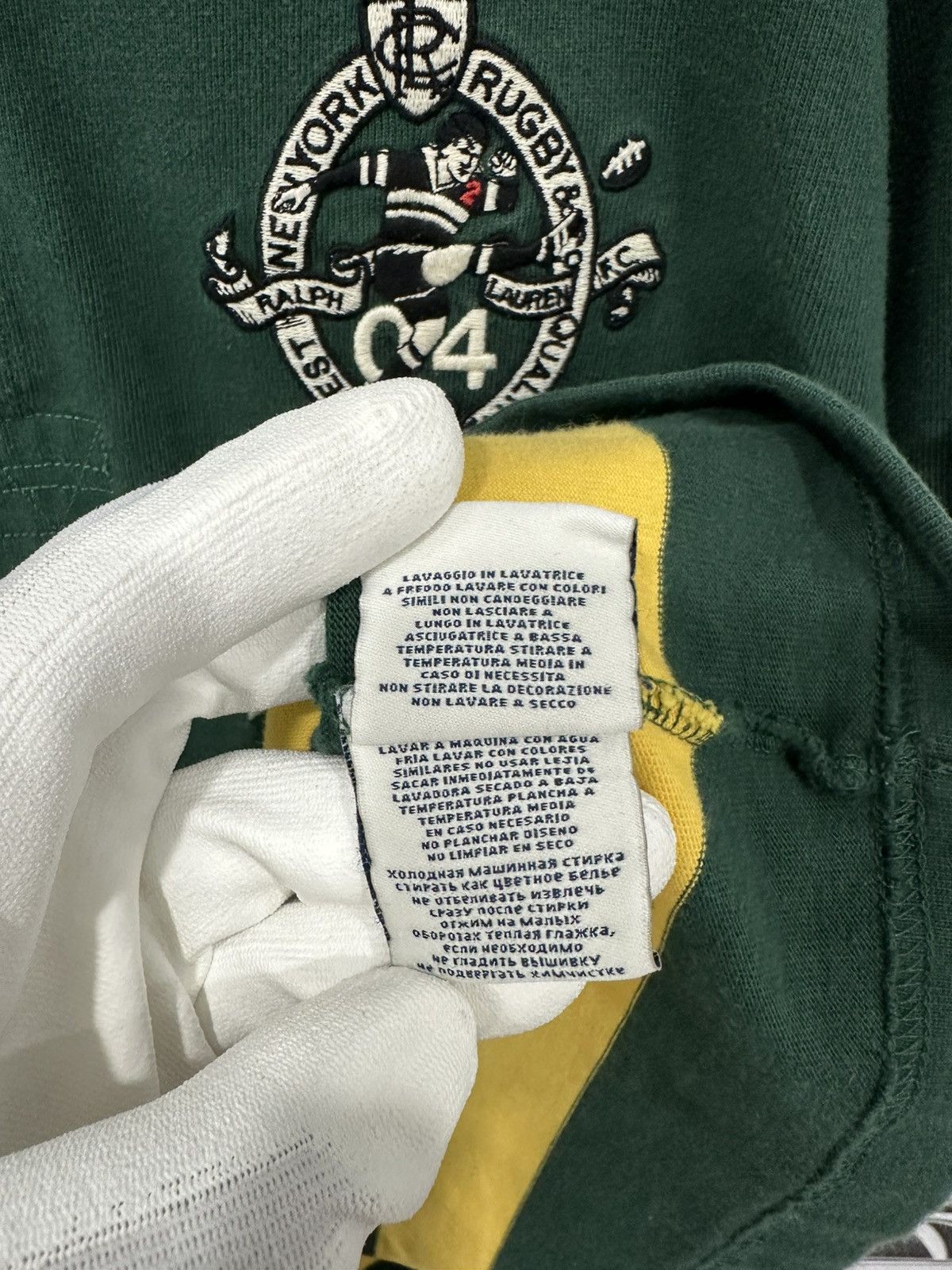 Rugby Ralph Lauren Rugby Ralph Lauren South Africa Kicker Crest Rugby Green L Size US L / EU 52-54 / 3 - 8 Thumbnail