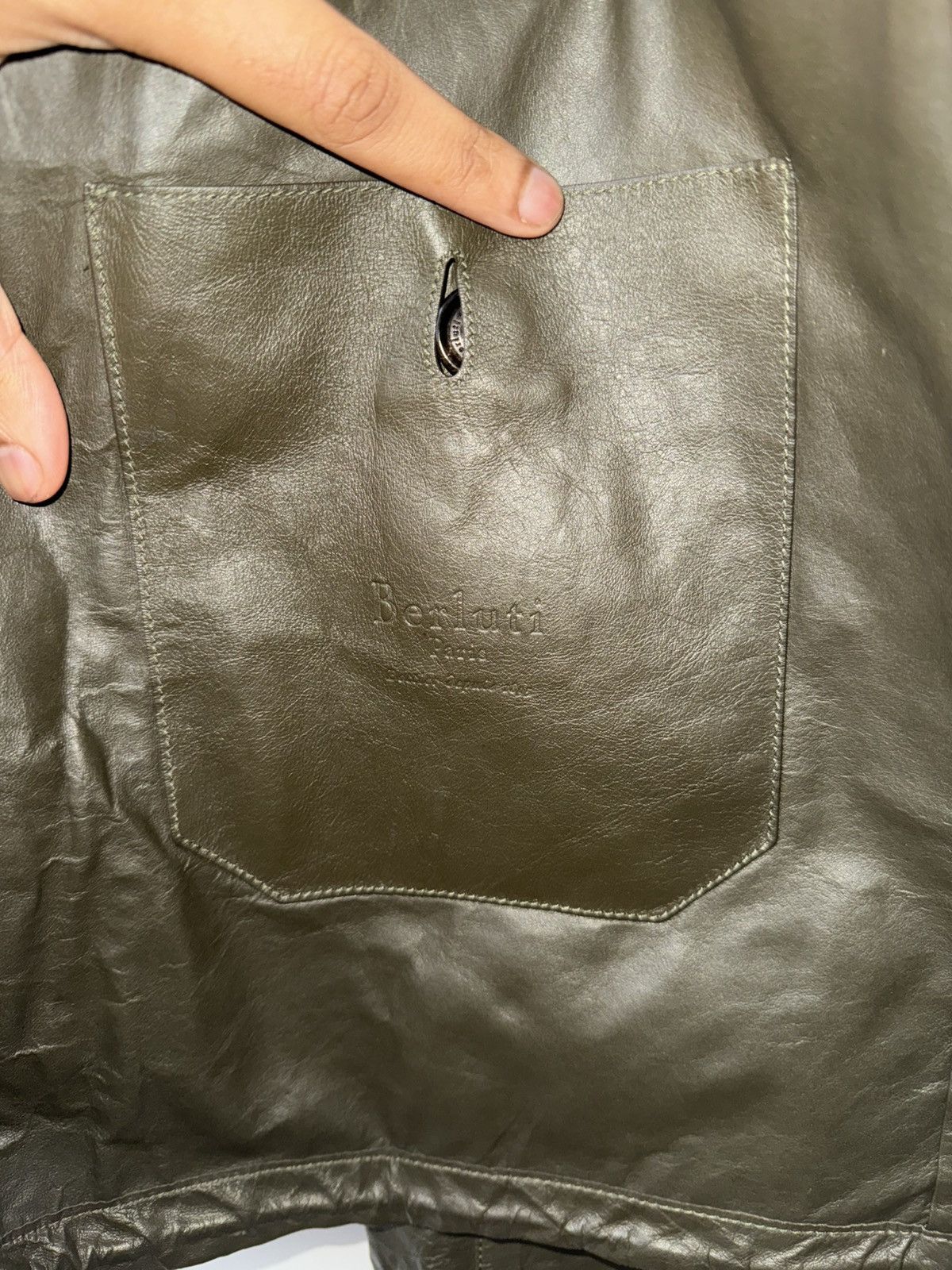 Berluti Berluti Haider Ackerman Deerskin Leather Jacket Size US M / EU 48-50 / 2 - 6 Thumbnail