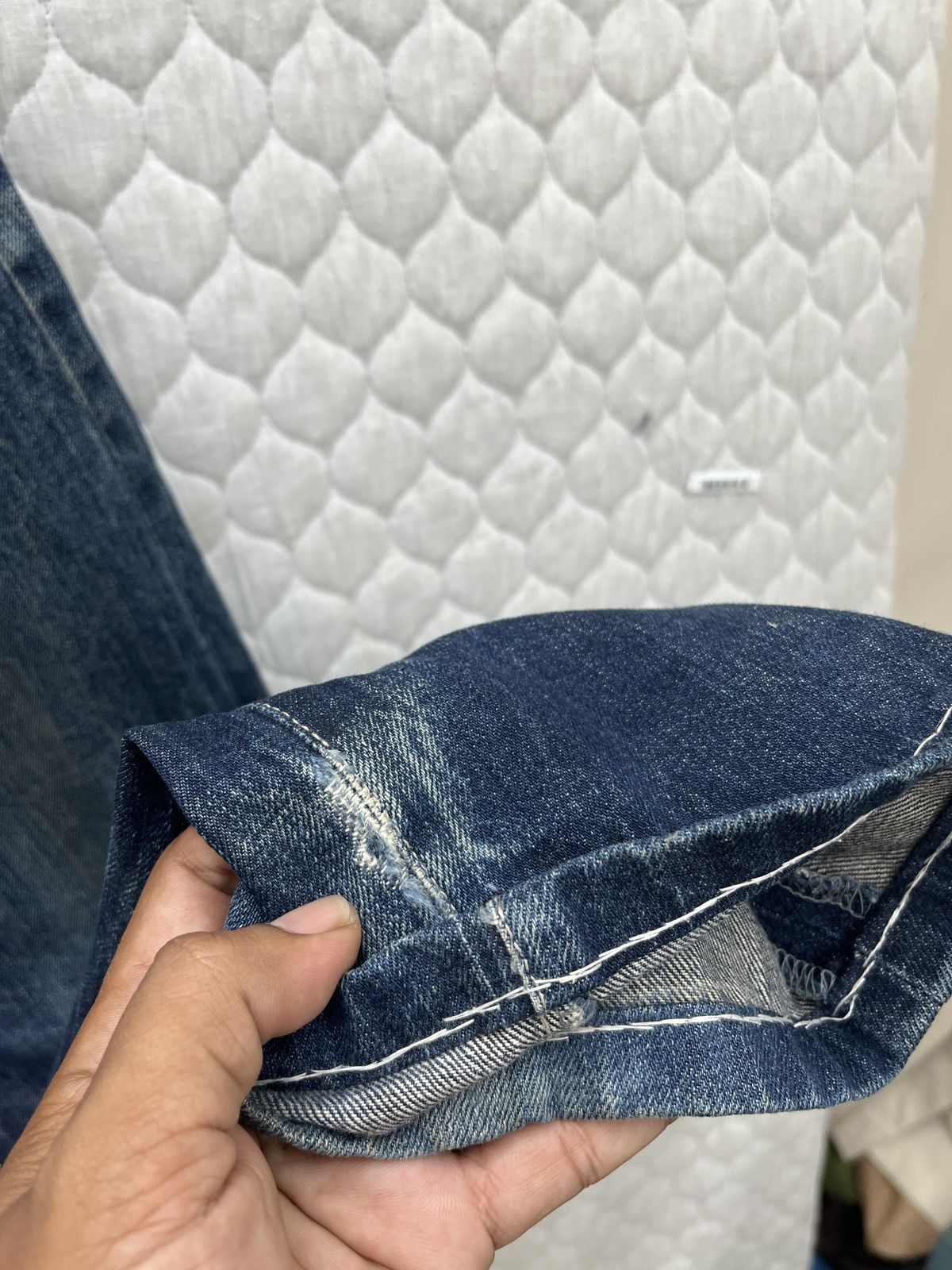 Japanese Brand × Vintage 🔥🔥🔥ARCHIVE QUENCH JAPAN BLUE INDIGO DENIM Size US 32 / EU 48 - 10 Thumbnail
