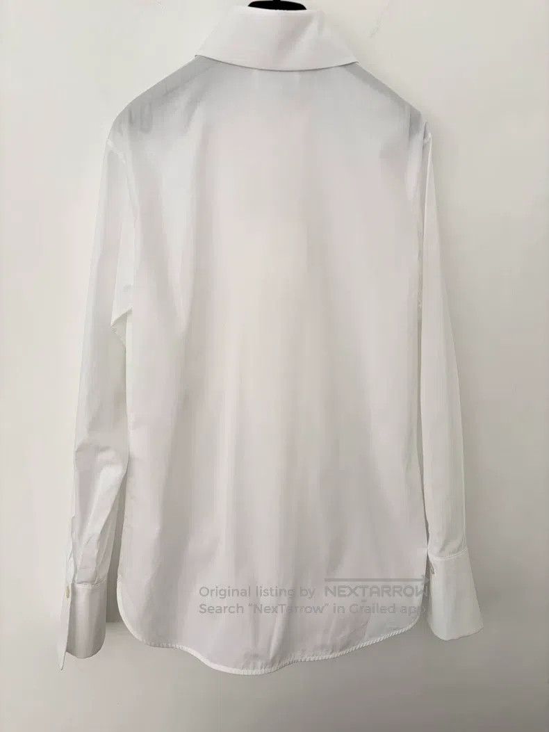 Chanel Chanel White shirt with tie and bow Size XXS / US 00 / IT 34 - 2 Thumbnail