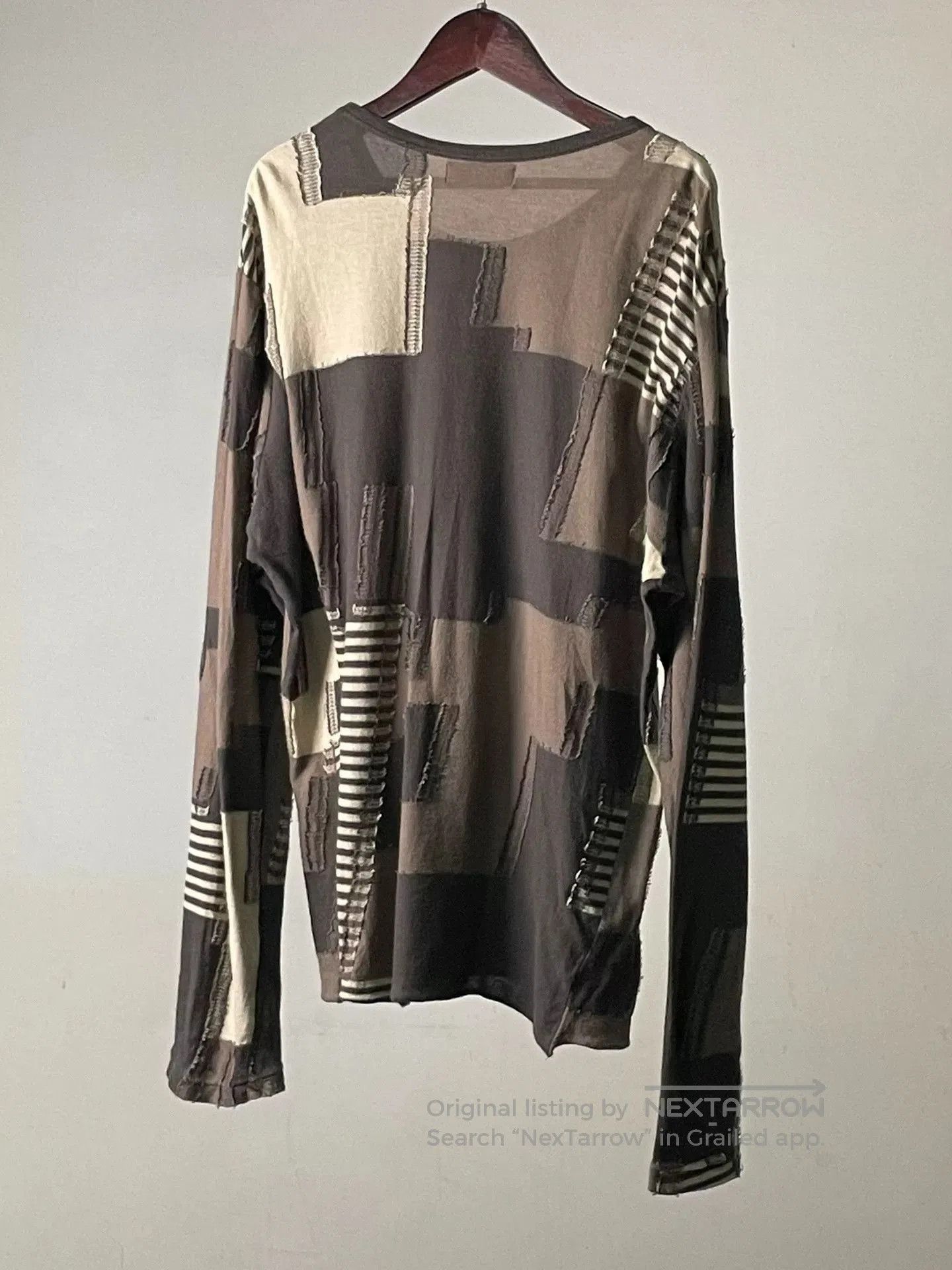 Yohji Yamamoto Yohji Yamamoto Patchwork T-Shirt. Size S / US 4 / IT 40 - 6 Thumbnail