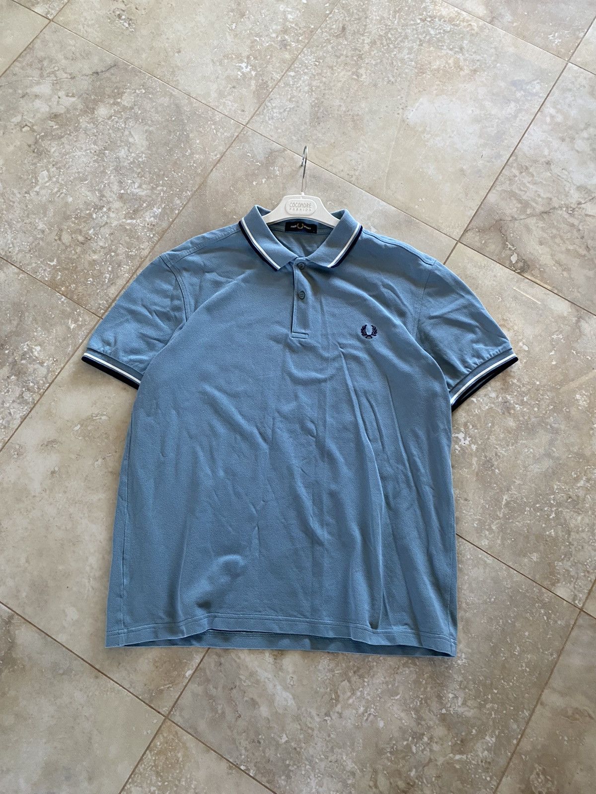 Fred Perry Vintage Fred Perry Polo Basic Streetwear Y2K Casual Size US L / EU 52-54 / 3 - 2 Thumbnail