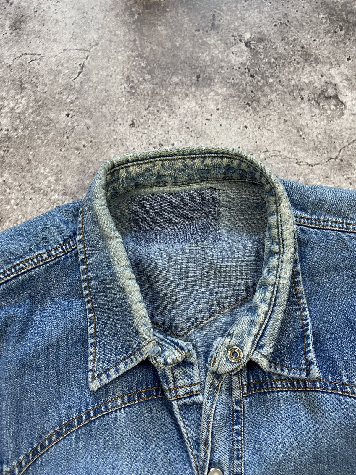 Japanese Brand × Levi's × Vintage Vintage Levi’s Kapital distressed Japanesse denim over Size US L / EU 52-54 / 3 - 3 Thumbnail