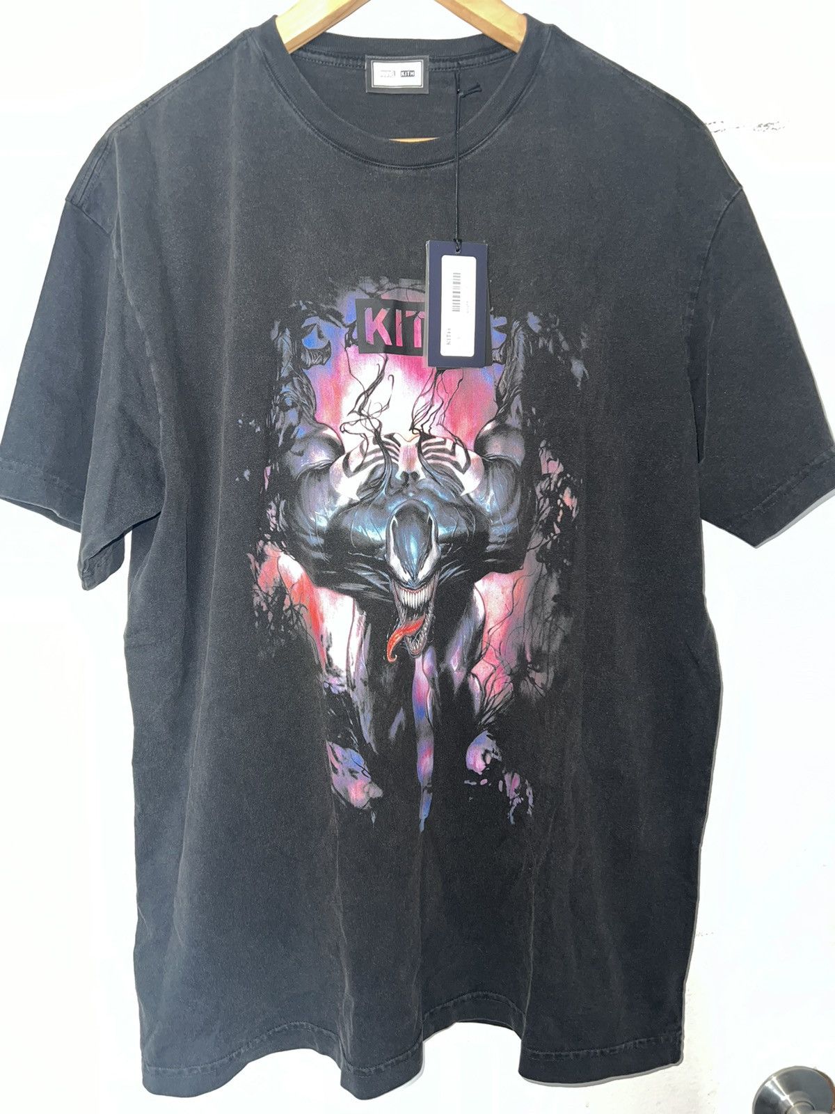 Kith × Marvel Comics Kith x Marvel Symbiote Vintage Tee Black Size US L / EU 52-54 / 3 - 6 Thumbnail