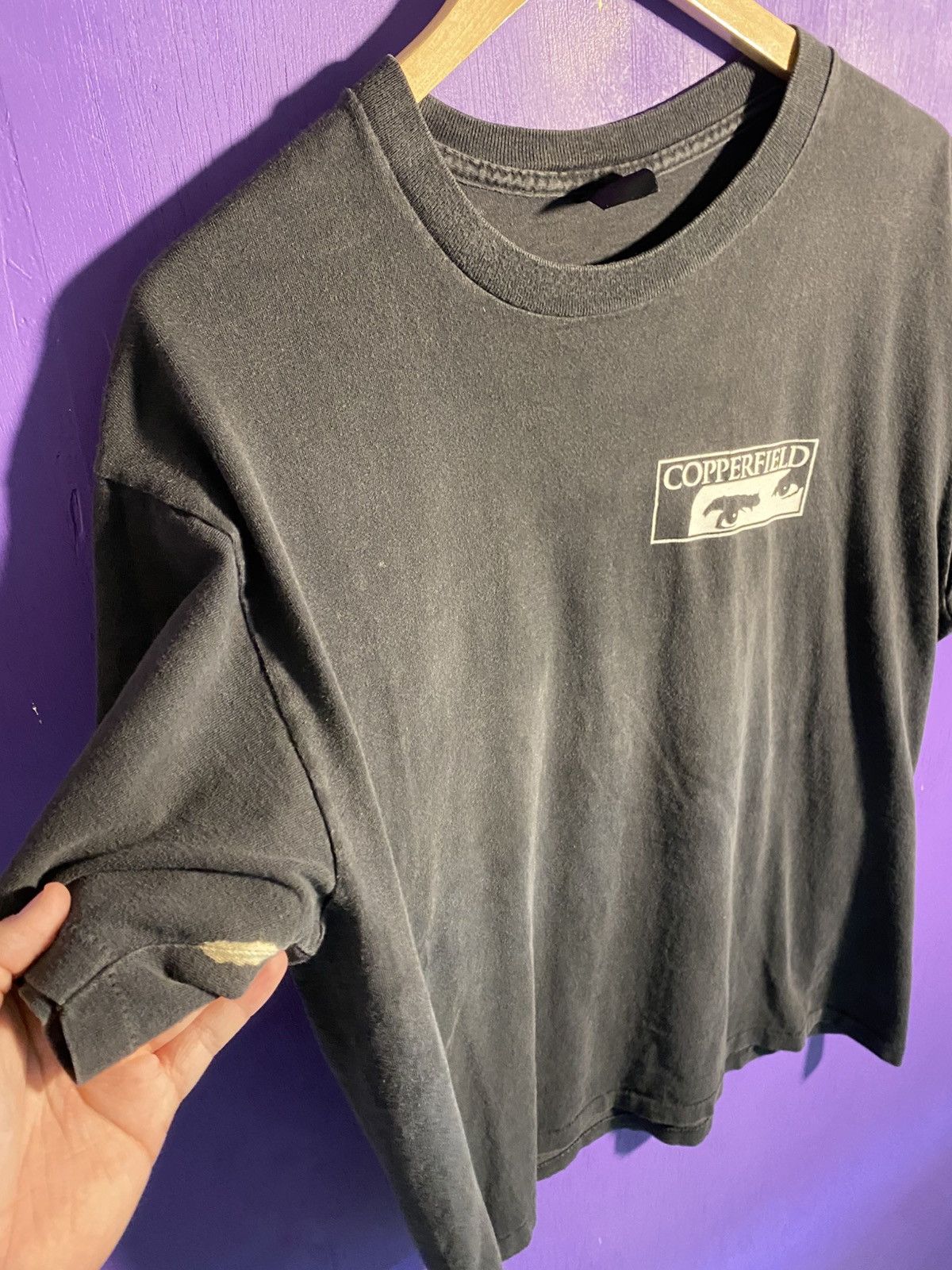 Other Vintage 90s David Copperfield faded mullet tee Size US L / EU 52-54 / 3 - 3 Thumbnail