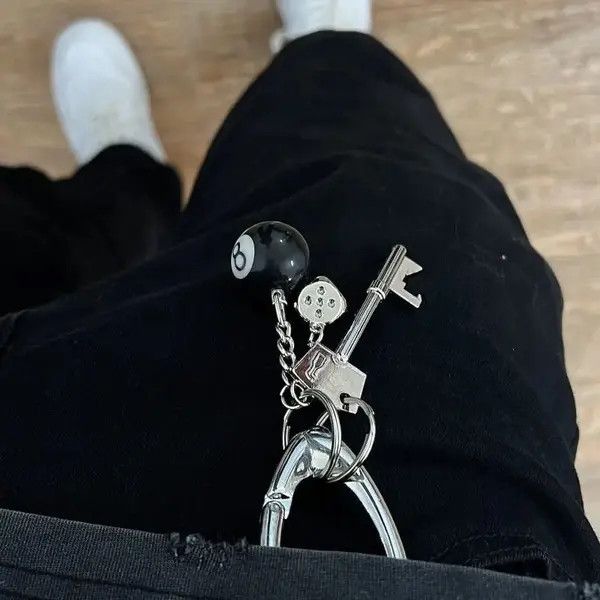 Other Haseki x Junna Full Set Silver Carabiner Keychain Size ONE SIZE - 6 Thumbnail