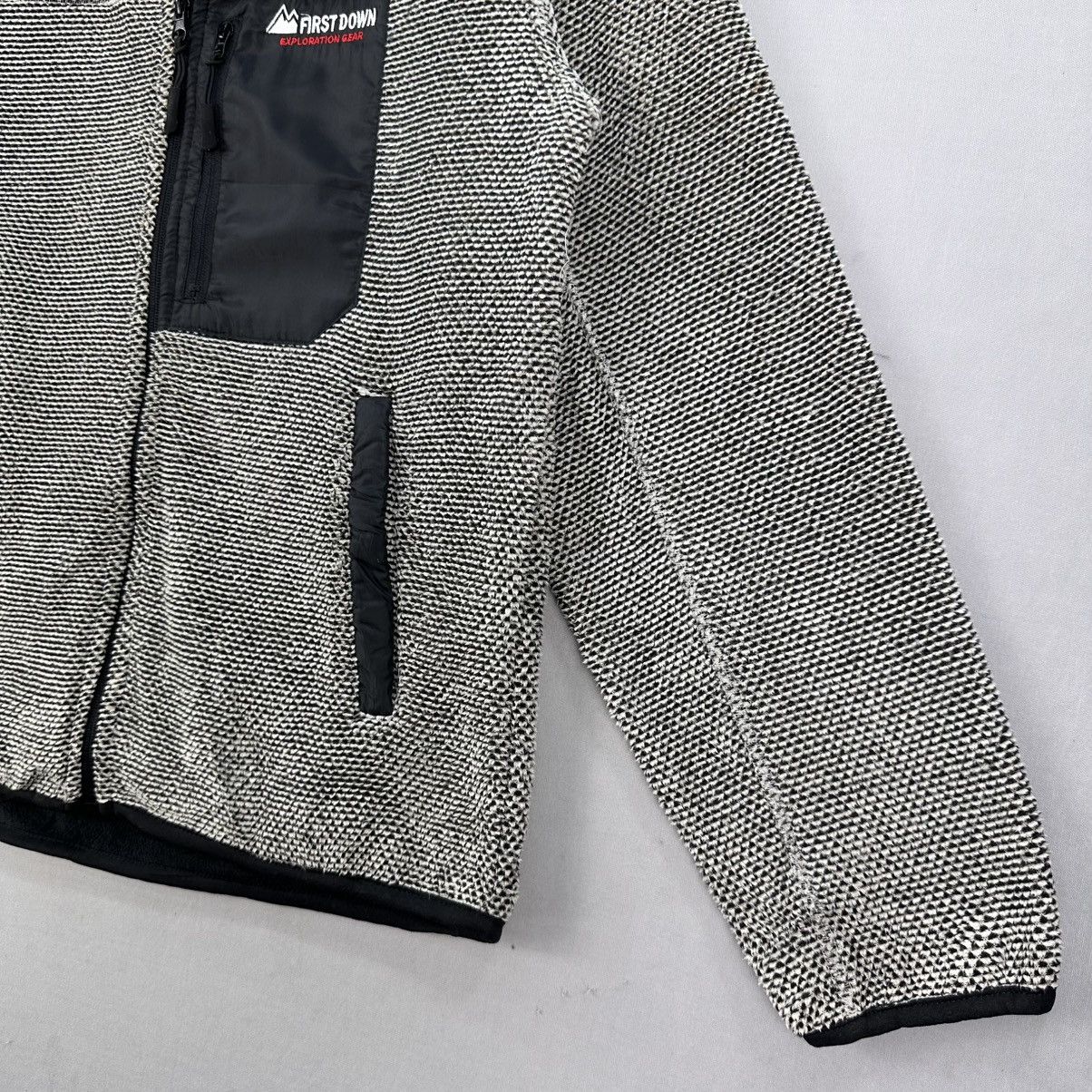 Japanese Brand Vintage First Down Exploration Gear Zipper Jacket Size US S / EU 44-46 / 1 - 3 Thumbnail