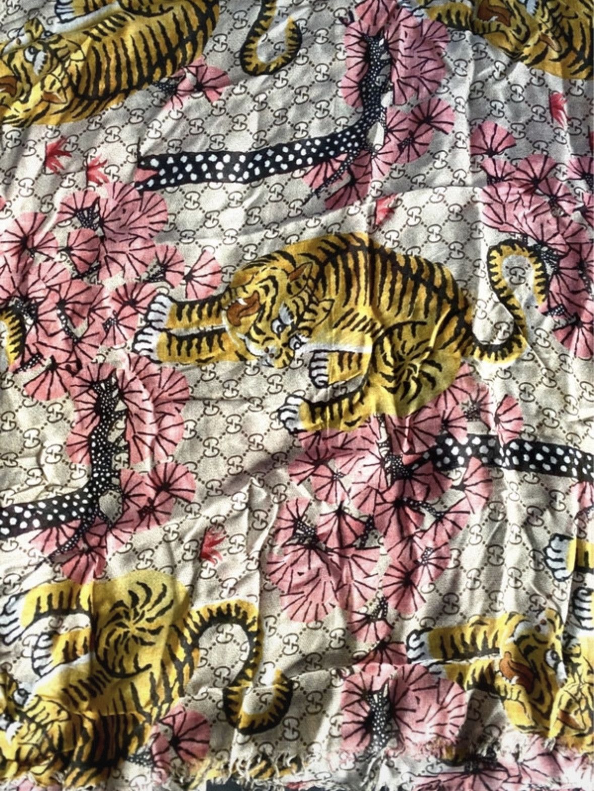 Gucci Gucci Silk Scarf Size ONE SIZE - 9 Thumbnail