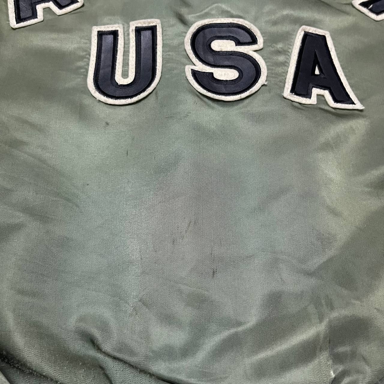Avirex Vintage Avirex USA Ma1 Military Bomber Jacket USAF Size US XL / EU 56 / 4 - 4 Thumbnail