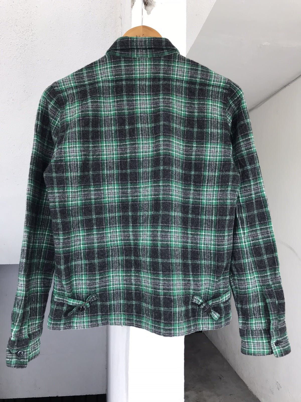 Hysteric Glamour Hysteric Glamour Wool Plaid Zipper Jacket Size US S / EU 44-46 / 1 - 10 Thumbnail
