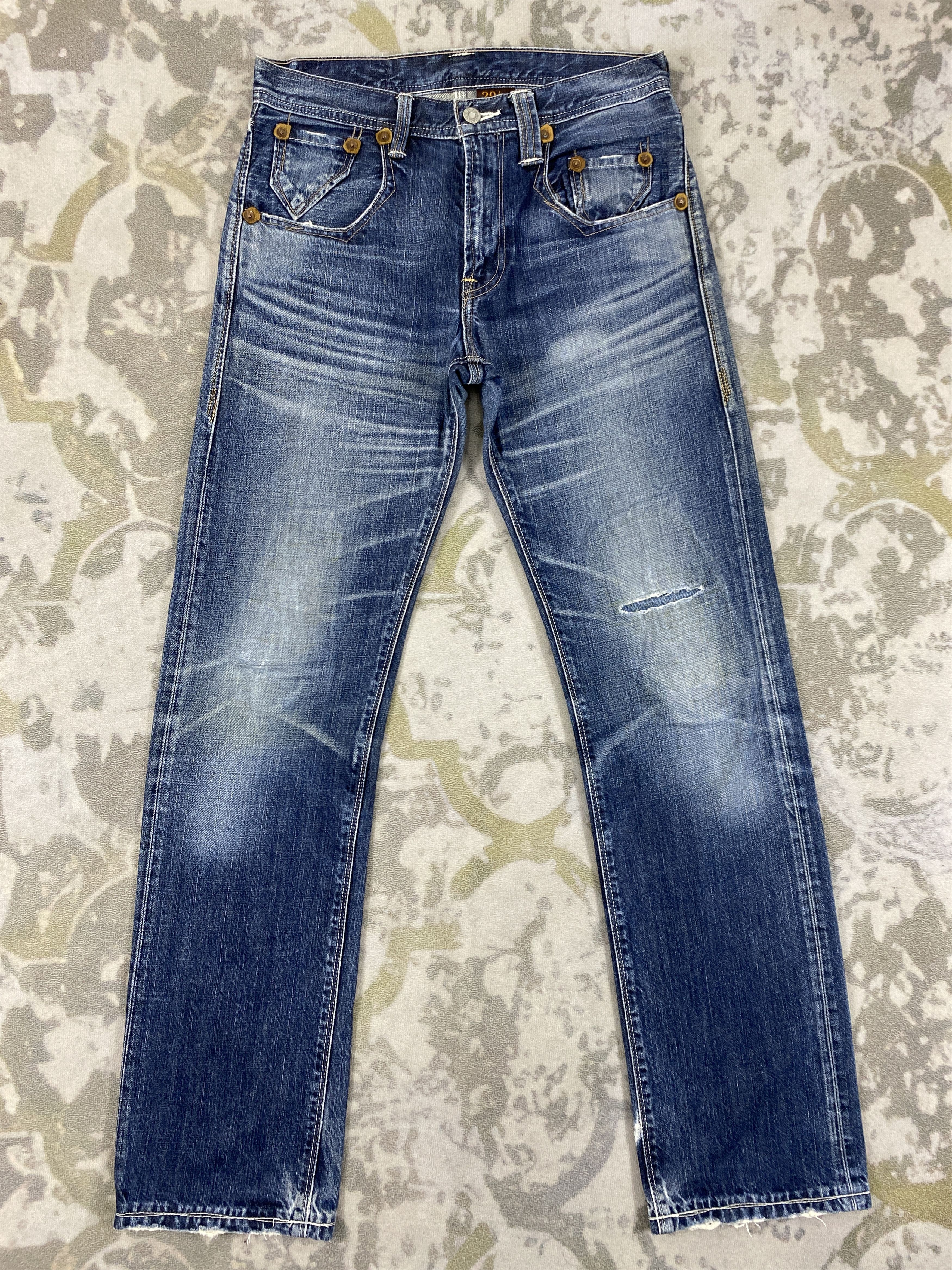 Levi's Distressed Blue Vintage Levi's 502 Jeans 30x31.5 - JN3588 Size US 30 / EU 46 - 1 Thumbnail