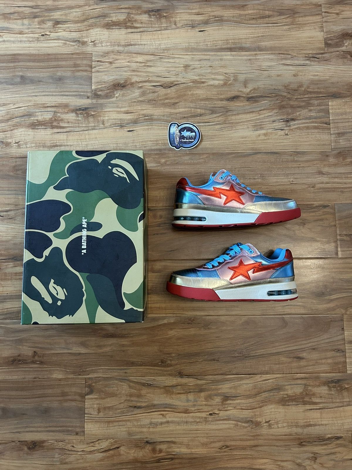Bape Bape Pharrell Roadsta Bapestas with Box Size US 9 / EU 42 - 1 Thumbnail
