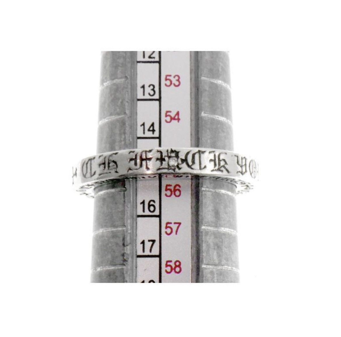 Chrome Hearts Chrome Hearts 3mm SPACER FUCKYOU PAVE Diamond Ring Size ONE SIZE - 8 Thumbnail
