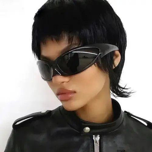 Vintage Streetwear retro vintage y2k style sunglasses unisex Size ONE SIZE - 1 Thumbnail