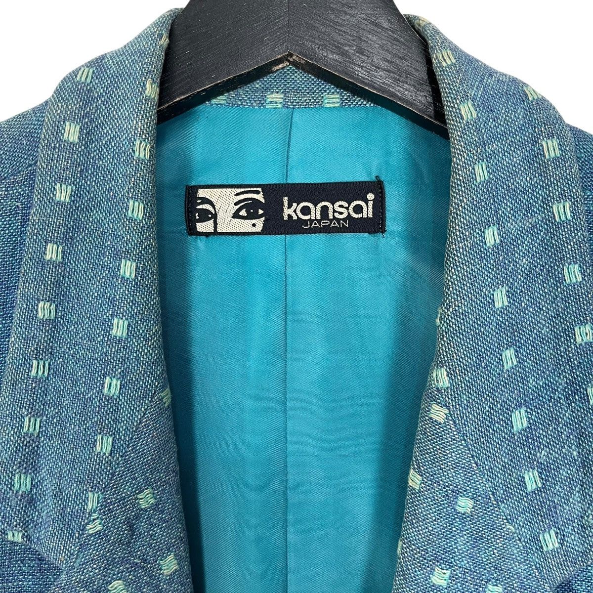 Japanese Brand × Kansai Yamamoto × Vintage Vintage Kansai Yamamoto Blazer Jacket Size US XL / EU 56 / 4 - 5 Thumbnail