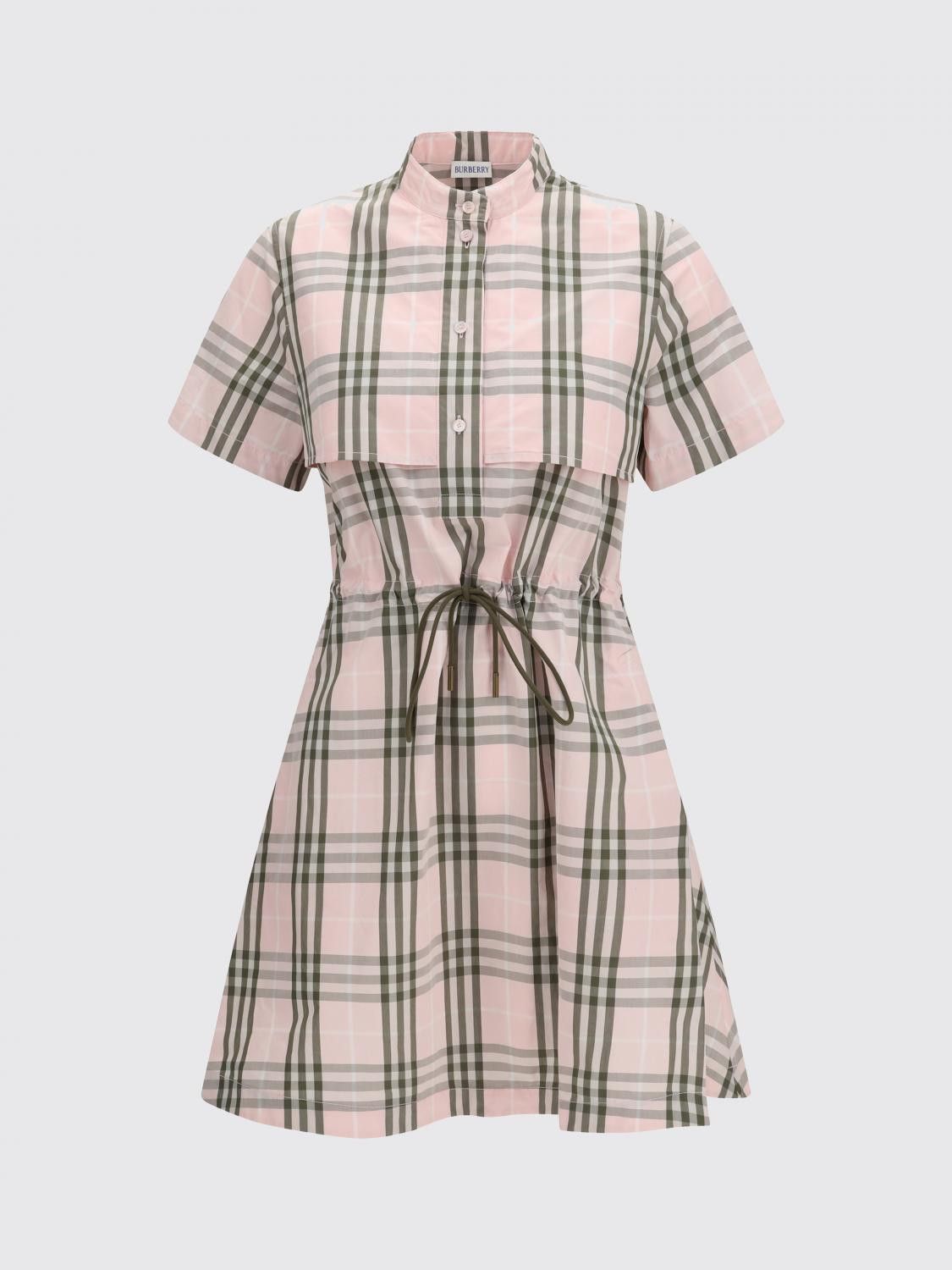 Burberry Burberry Dress Woman Pink Size XL / US 12-14 / IT 48-50 - 1 Thumbnail