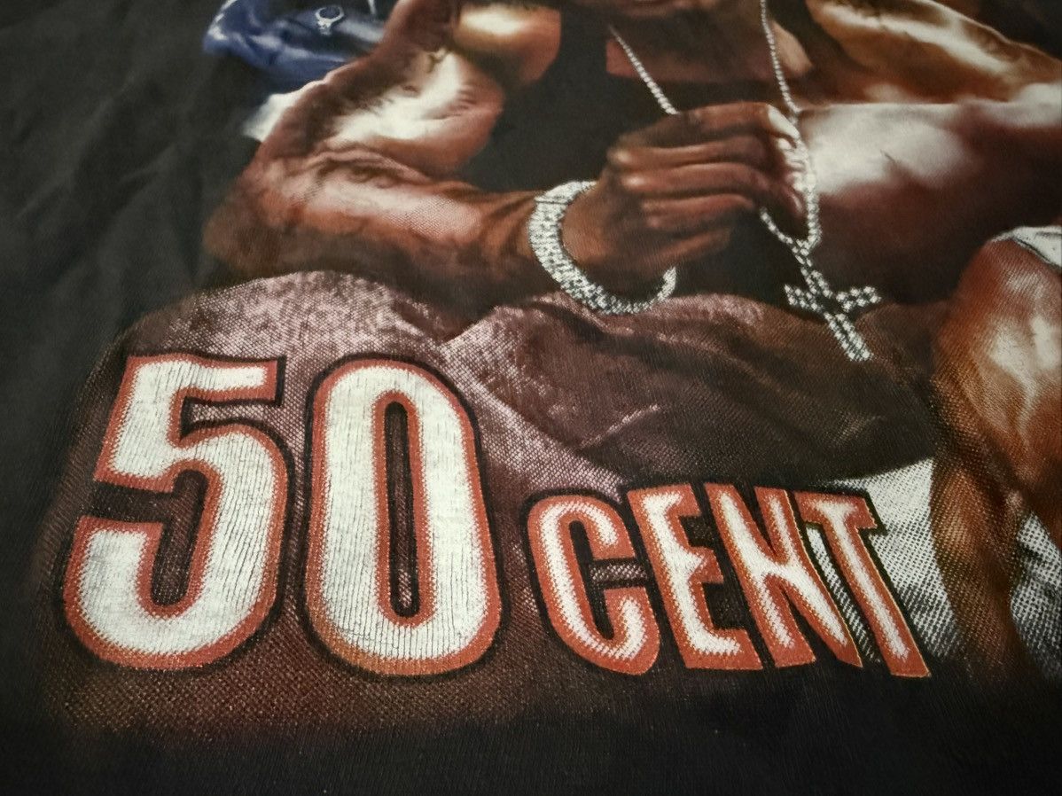 Vintage Vintage 00s 50 Cent G Unit T Shirt Size US M / EU 48-50 / 2 - 4 Thumbnail