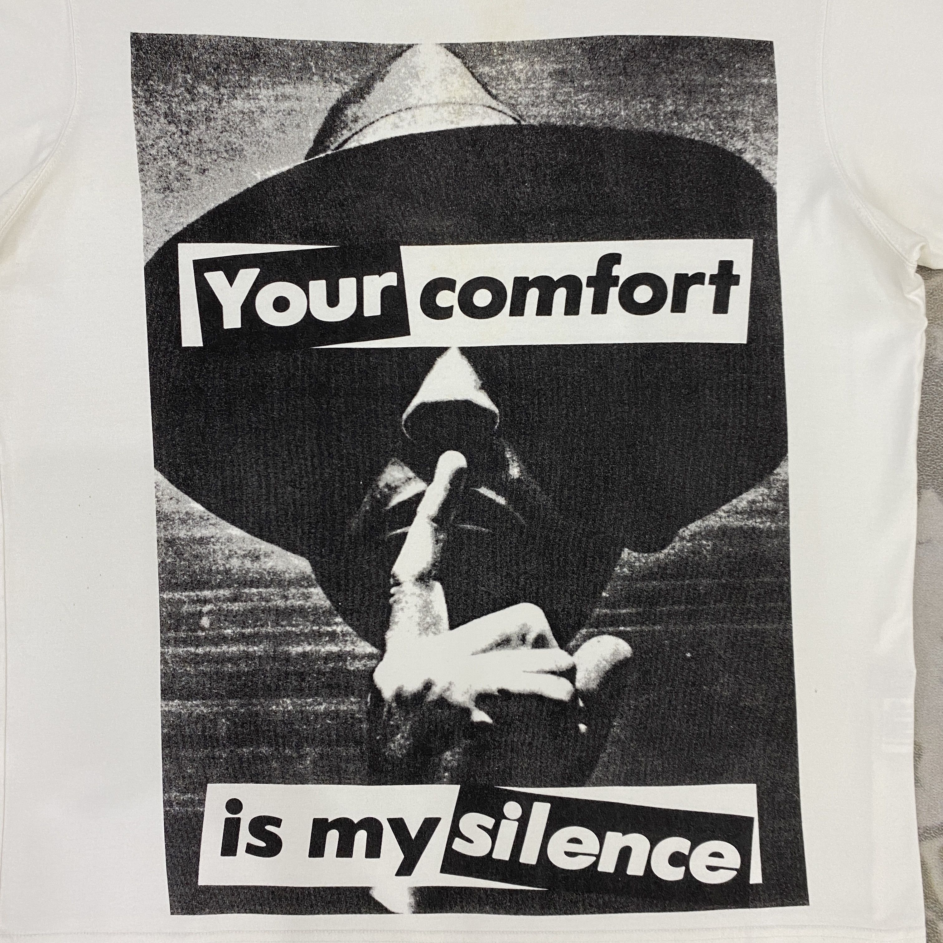 Barbara Kruger Vintage Barbara Kruger Art Designer t-shirt - K100 Size US L / EU 52-54 / 3 - 5 Thumbnail