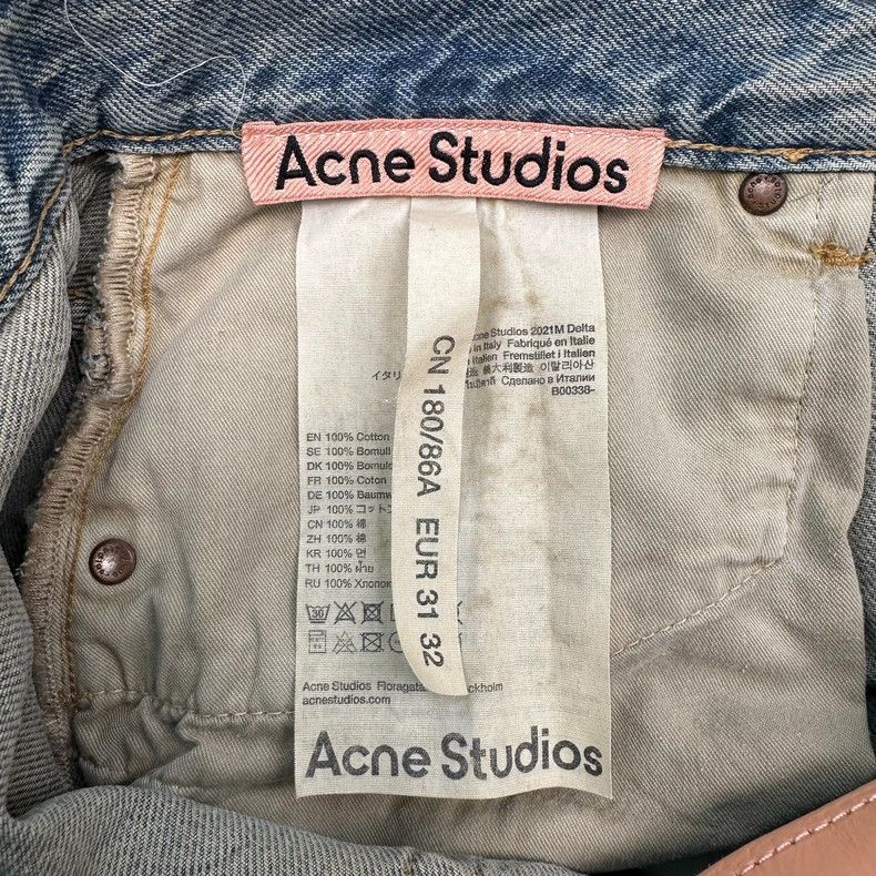 Acne Studios acne studios Microwashed jeans 2503-Nextarrow Size US 31 - 3 Thumbnail