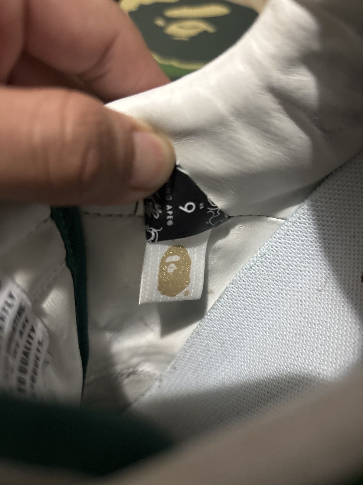 Bape GREEN BAPESTAS 2021 Size US 9 / EU 42 - 9 Thumbnail