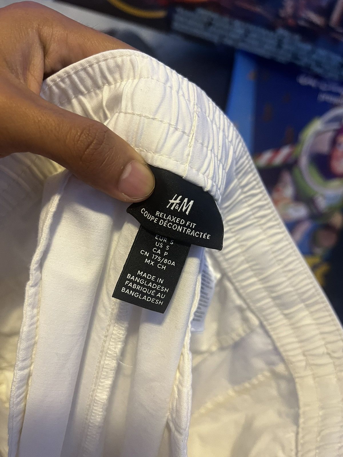 H&M White pants Size US 32 / EU 48 - 2 Thumbnail