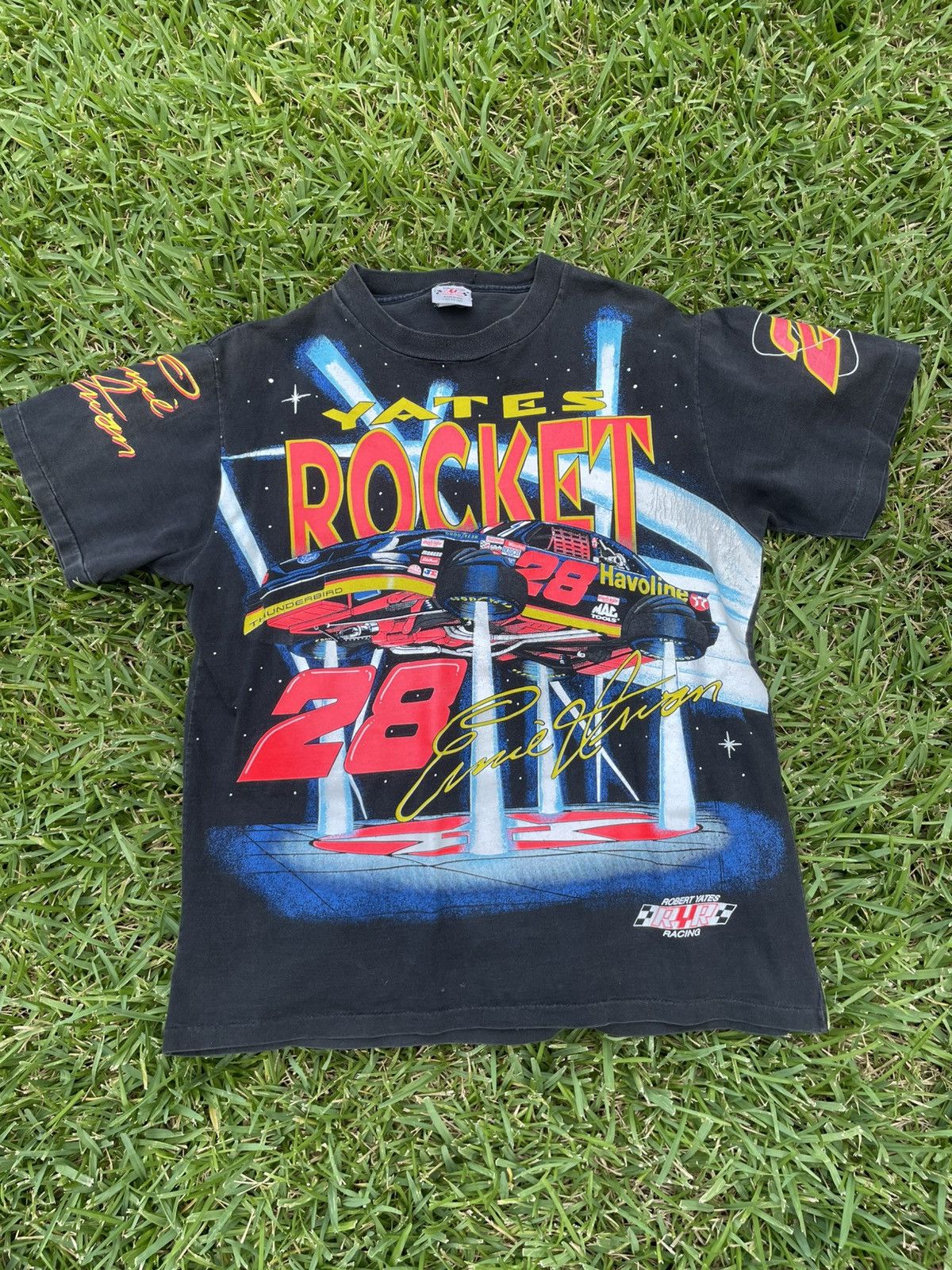 Vintage Rare Vintage NASCAR Ernie Irvin/ Robert Yates Racing Rocket Size US L / EU 52-54 / 3 - 7 Thumbnail