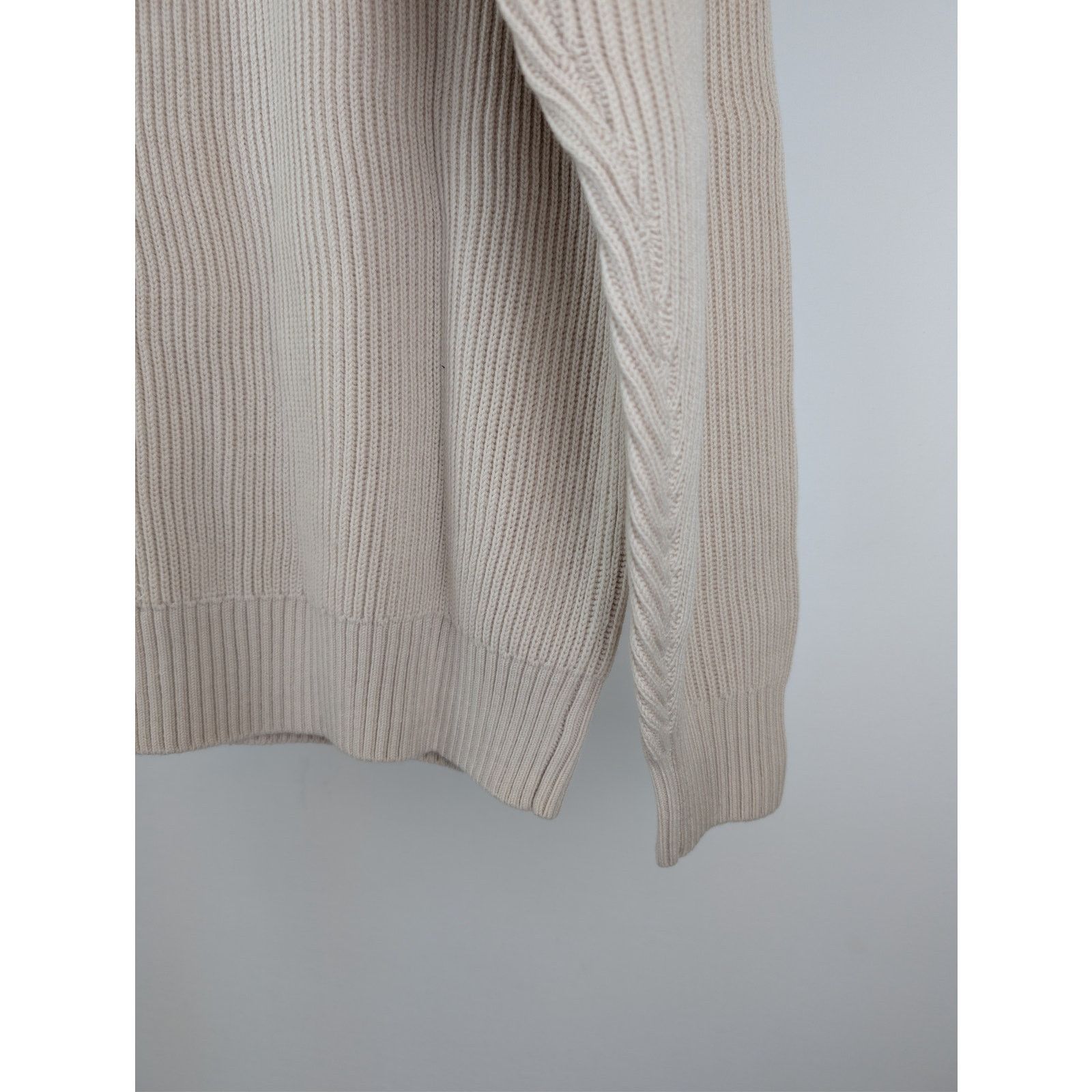 Aime Leon Dore o1rshd1 Shaker Stitch Cardigan Sweater in Oatmeal Size US L / EU 52-54 / 3 - 14 Thumbnail