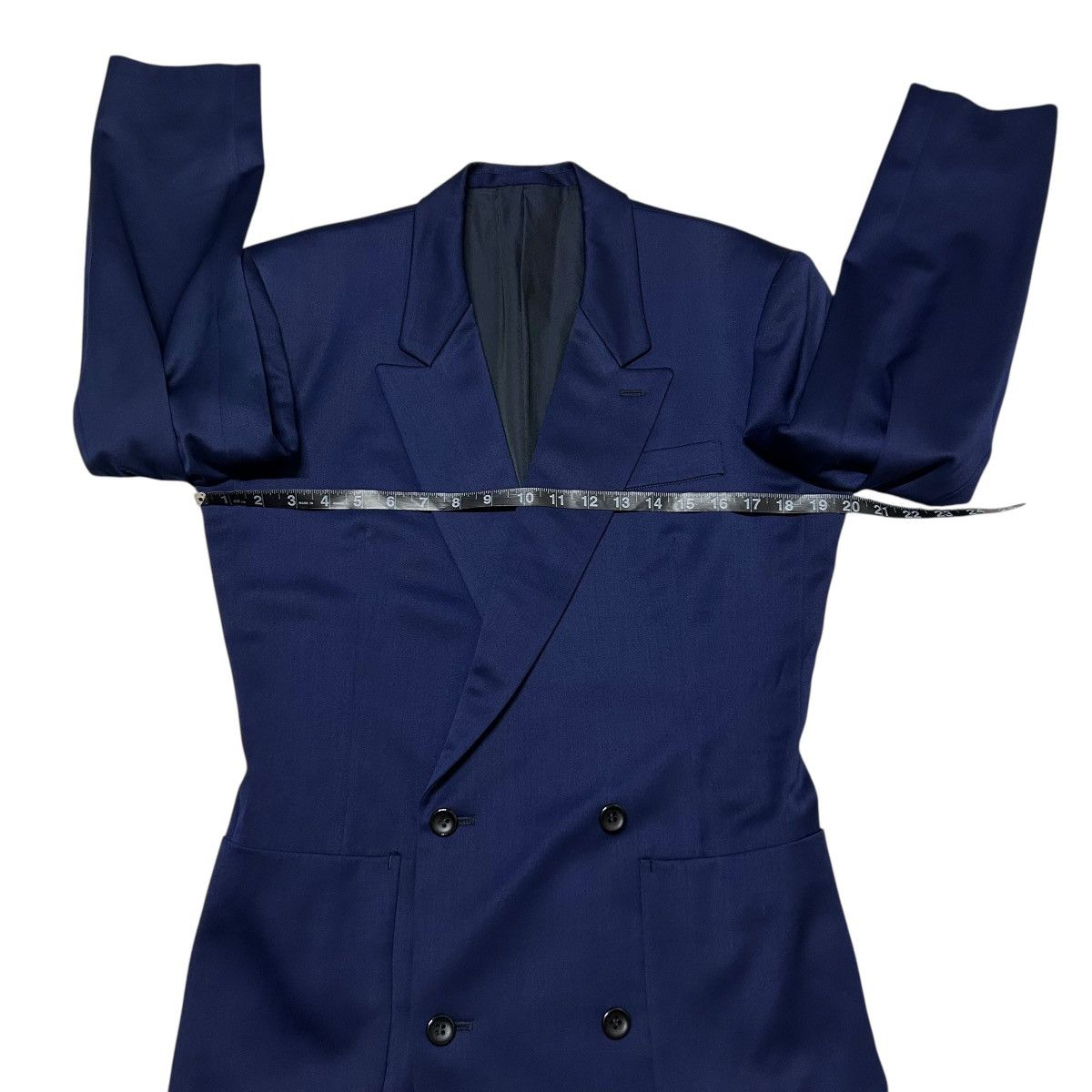 Yohji Yamamoto 634 80s Y's Yohji Yamamoto vintage suit set up men navy rare Size 40R - 8 Thumbnail