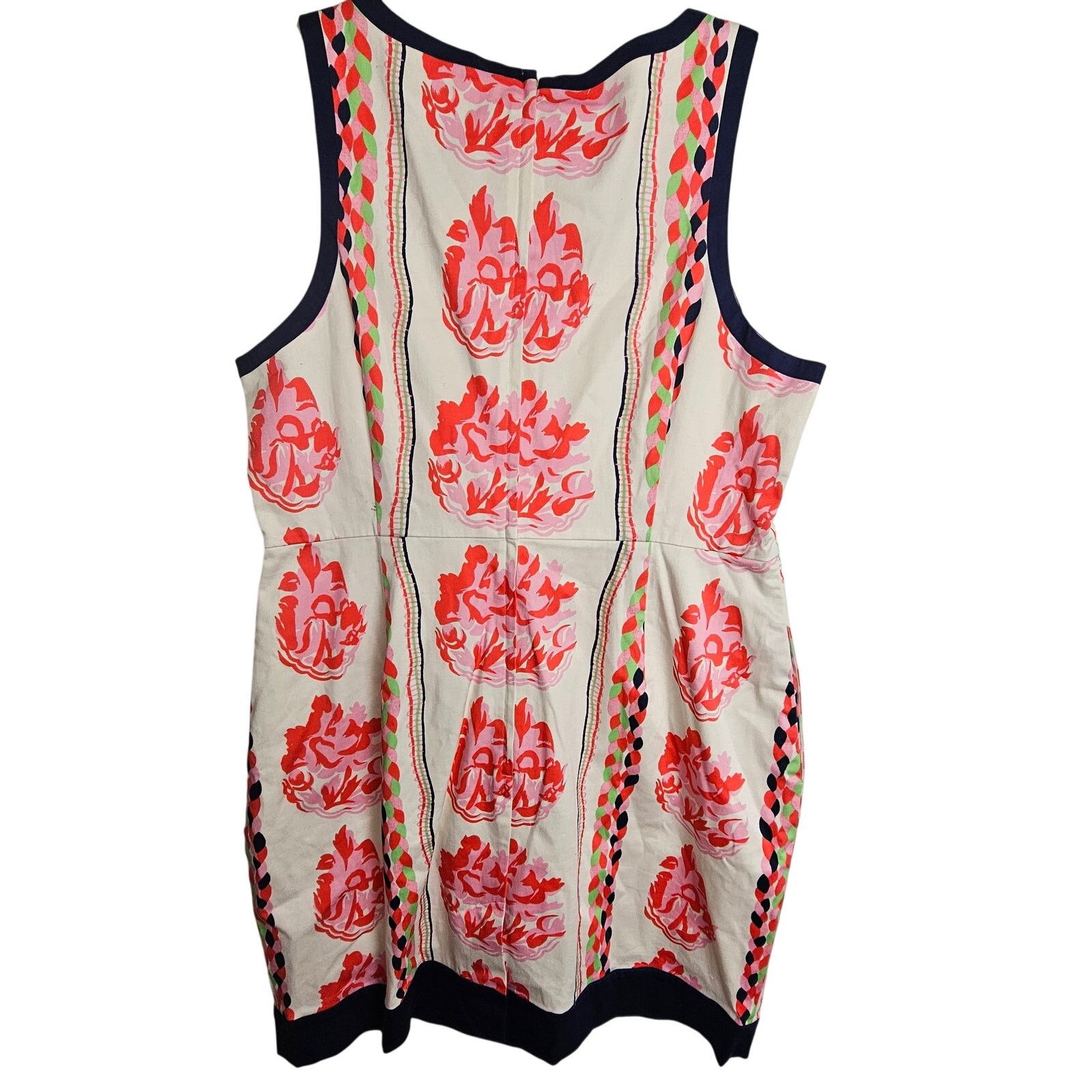 Campia Moda Modcloth Womens Leader Floral Rope Sheath Dress Size 1X Size XL / US 12-14 / IT 48-50 - 9 Thumbnail