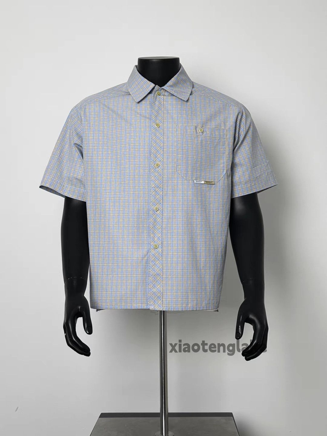 Vintage Unisex outdoor utility loose pattern festival striped shirt Size US L / EU 52-54 / 3 - 2 Thumbnail