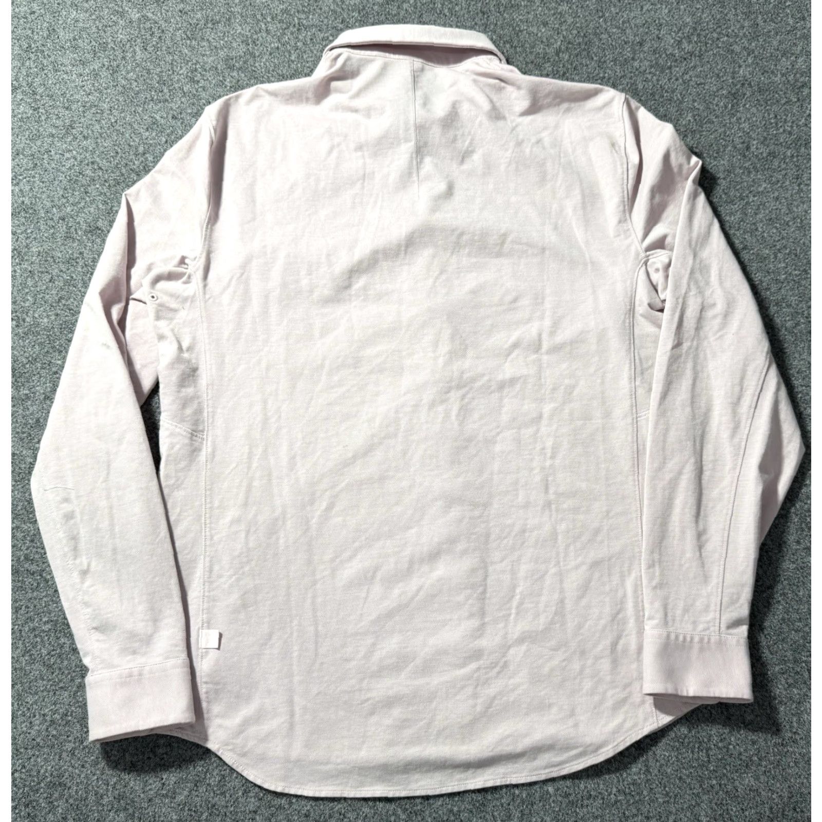 Lululemon VINTAGE Lululemon Button-Up Shirt Mens M Pink Long Sleeve Pocket Shirt Regular Fit Size US M / EU 48-50 / 2 - 2 Thumbnail
