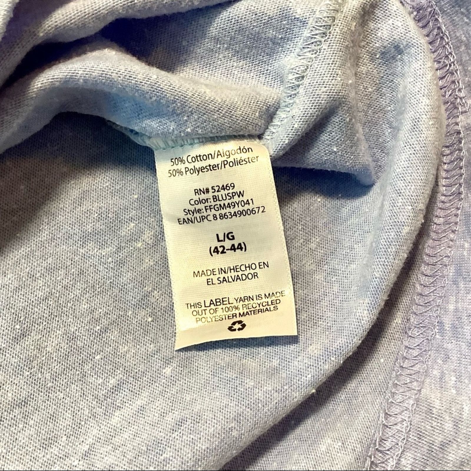 George George Cotton Blend Tee Size US L / EU 52-54 / 3 - 3 Thumbnail