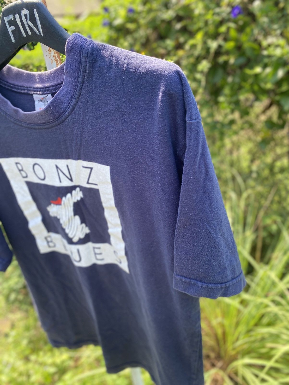 Vintage Bonz Blues Tshirt Size US L / EU 52-54 / 3 - 5 Thumbnail