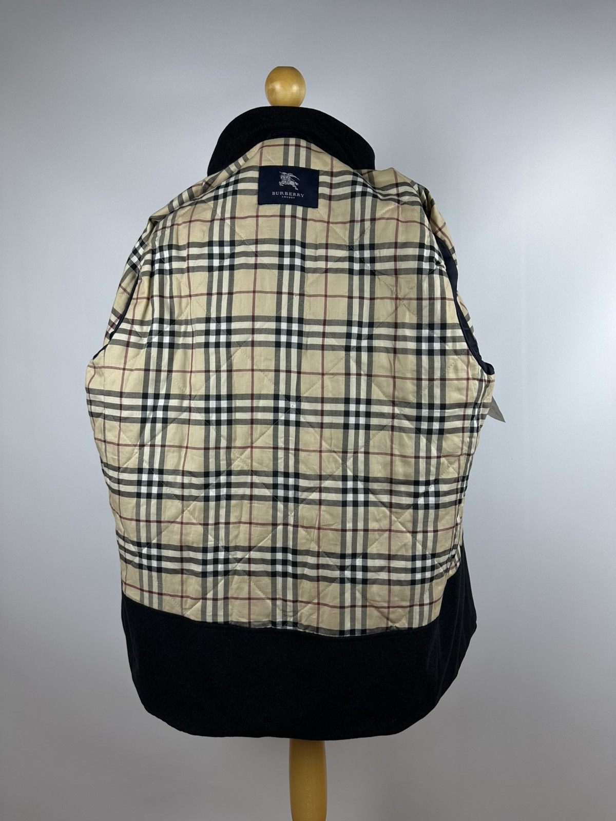Burberry × Vintage Burberry London Vintage Trench Coat Men’s Cashmere Jacket Size US M / EU 48-50 / 2 - 11 Thumbnail