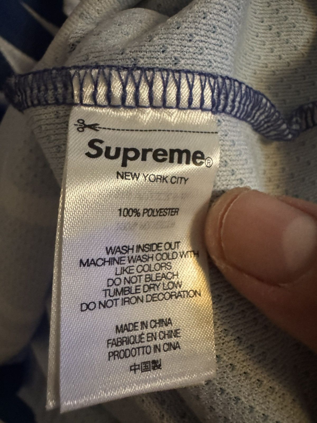 Supreme Supreme Eagle Moto Jersey Size US XL / EU 56 / 4 - 7 Thumbnail