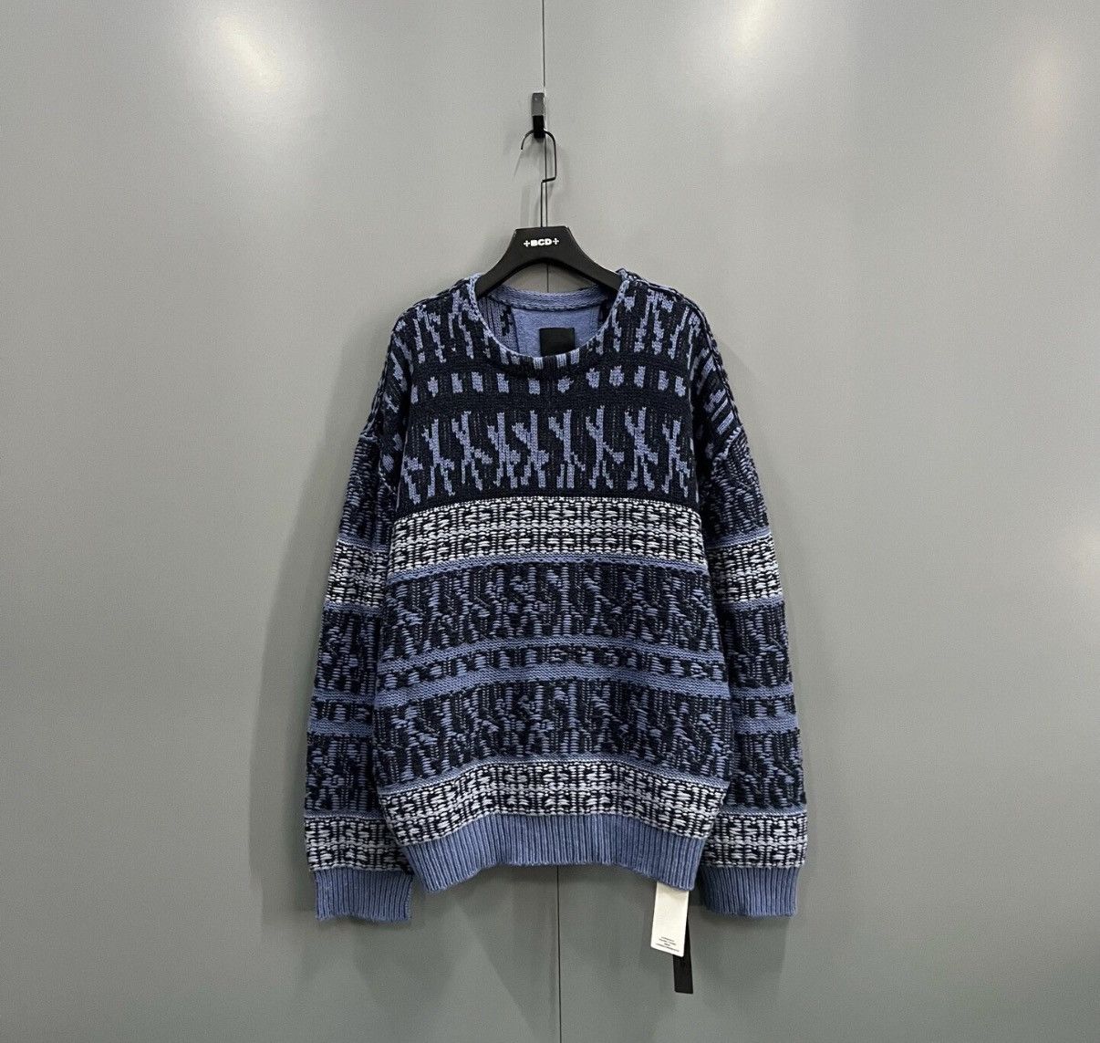Givenchy Givenchy × Chito Co-branded Color-block Printed Sweater J41 Size US L / EU 52-54 / 3 - 1 Thumbnail