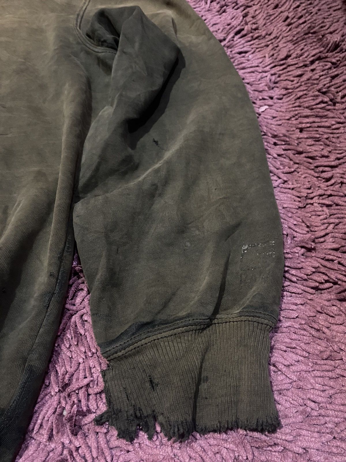 Carhartt × Vintage Trashed Carhartt Sun Faded Hoodie Size US XL / EU 56 / 4 - 8 Thumbnail