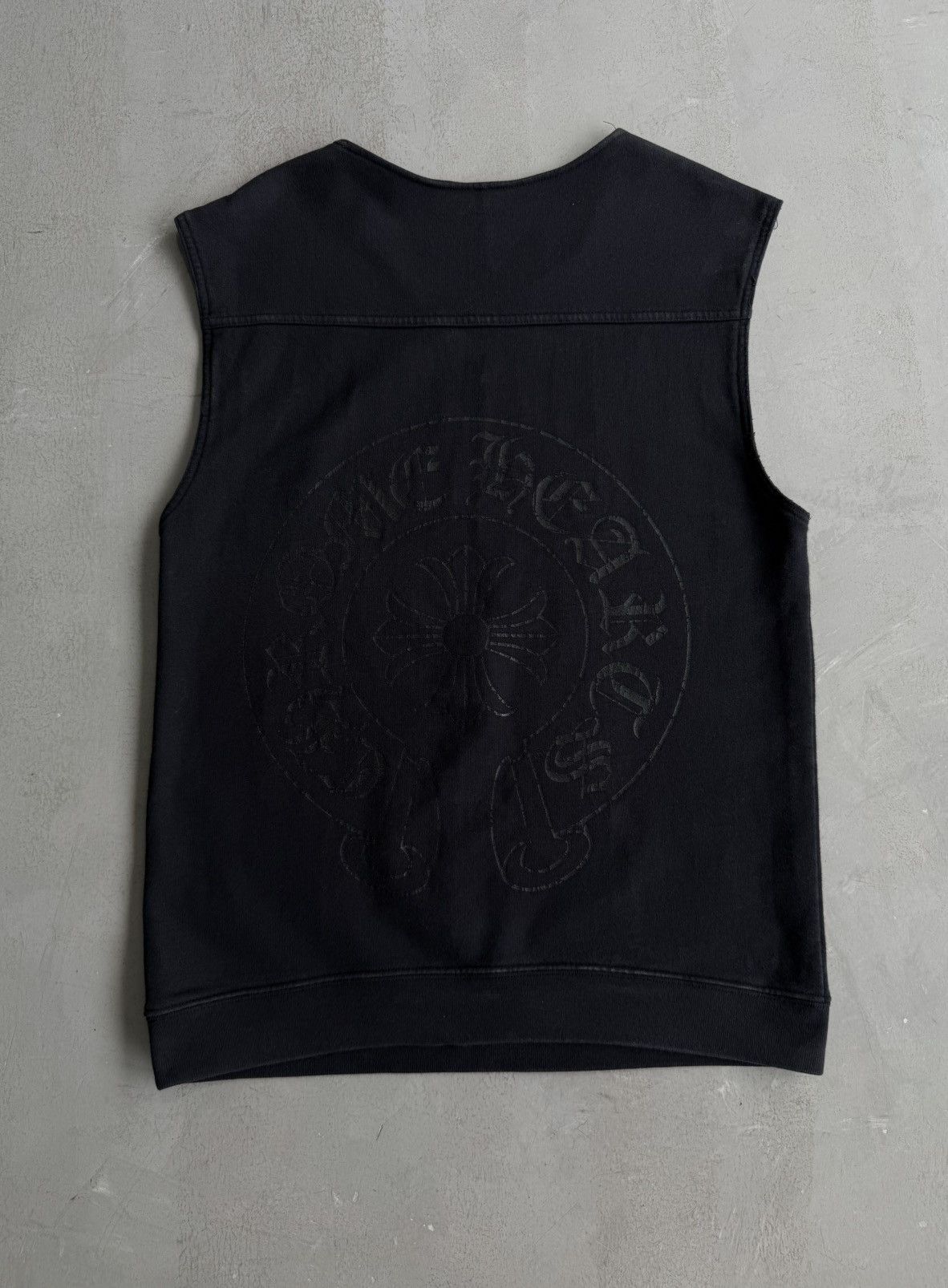 Rare 90s - Cracked Horseshoe Cotton Vest