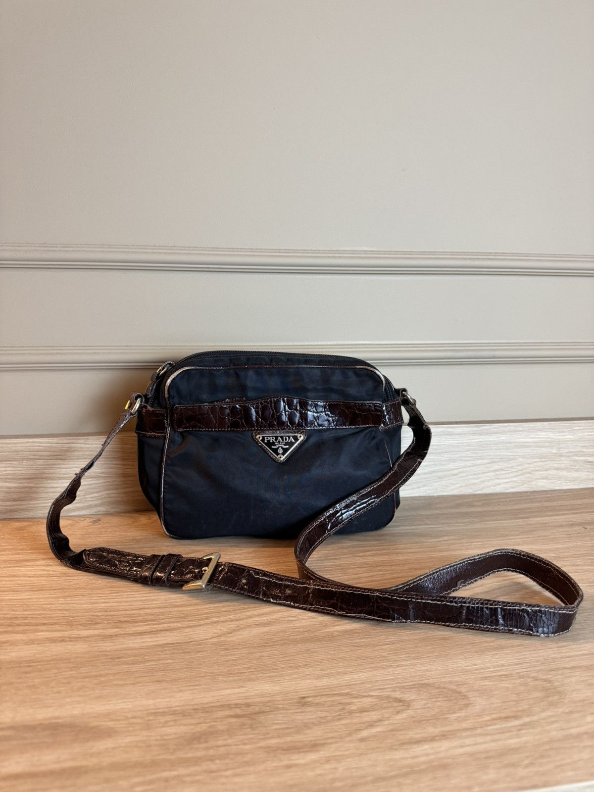 Prada Prada Shoulder Bag nylon + leather Size ONE SIZE - 1 Thumbnail