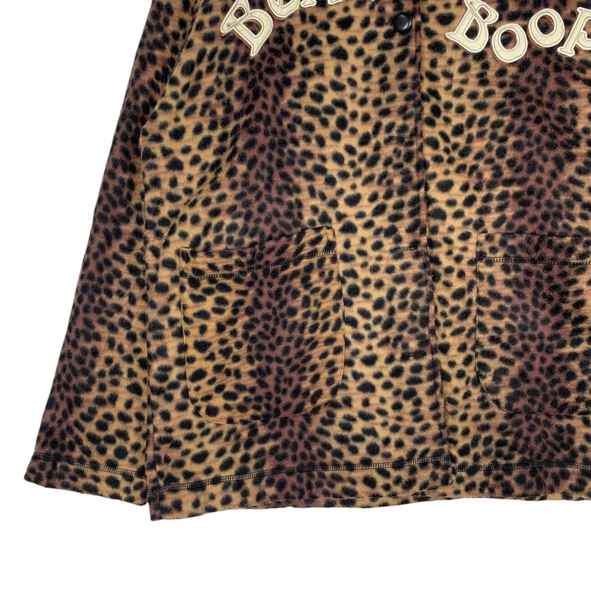 Cartoon Network BETTY BOOP Big Logo Cheetah Print Jacket #1395-C63 Size L / US 10 / IT 46 - 5 Thumbnail