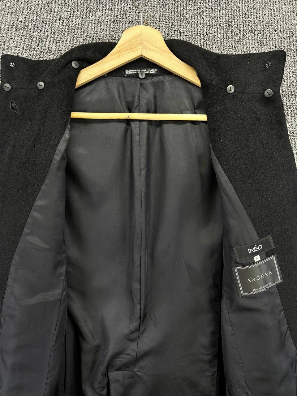 Yohji Yamamoto Vintage Yohji Yamamoto Ined Wool Coat Jacket Size M / US 6-8 / IT 42-44 - 6 Thumbnail