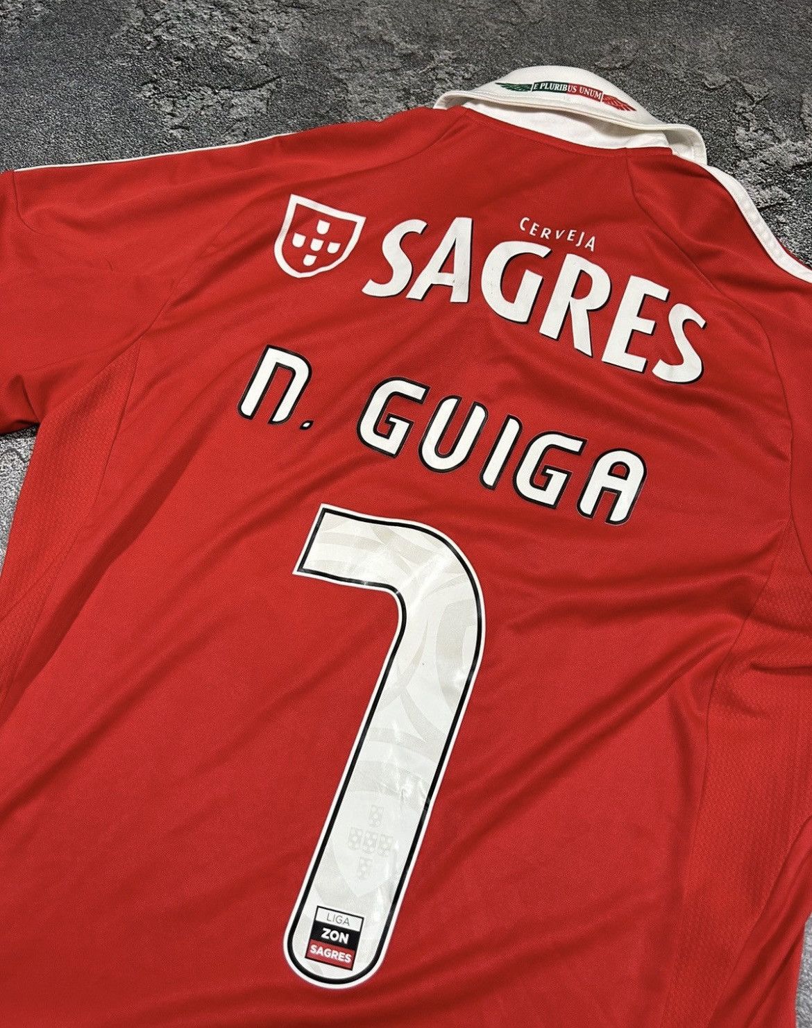 Vintage 2012 Benfica Home Jersey Adidas ClimaCool S Size US S / EU 44-46 / 1 - 3 Thumbnail