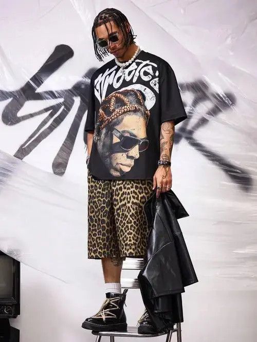 Other Hirohata x Ema VIntage Leopard Print shorts TRAP Size US 32 / EU 48 - 6 Thumbnail