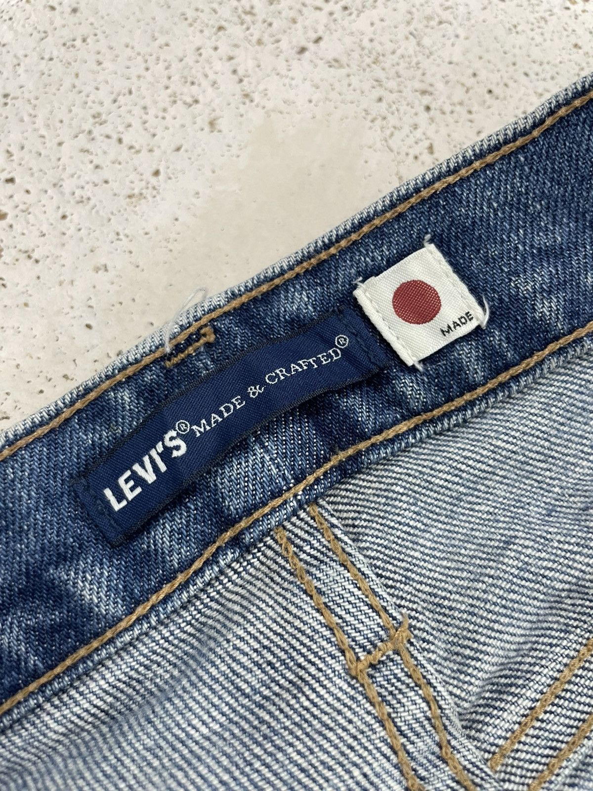 Japanese Brand × Levi's Levis 514 Straight Japan Craft Distressed Mudwash Size US 34 / EU 50 - 10 Thumbnail