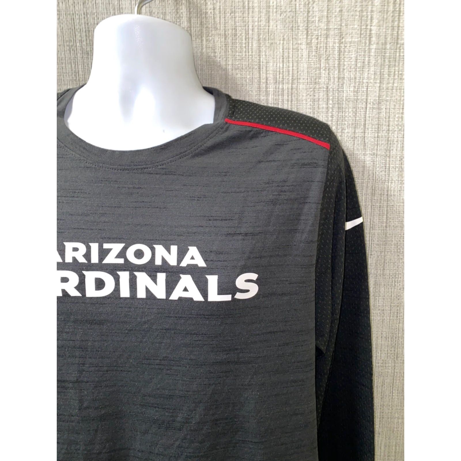 Nike Nike Dri-Fit Long Sleeve T-Shirt AZ Cardinals Mens M Black Size US M / EU 48-50 / 2 - 2 Thumbnail