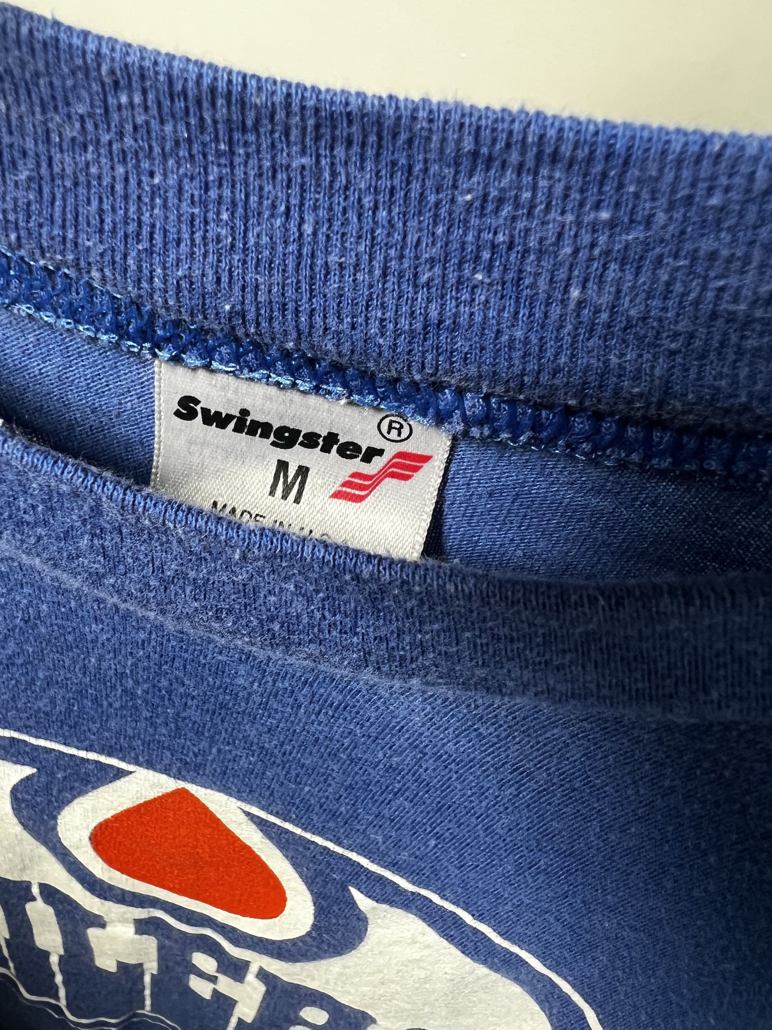 Vintage Vintage 1970's-1980's Oilers Hockey Team Sports Logo T-Shirt Size US M / EU 48-50 / 2 - 6 Thumbnail