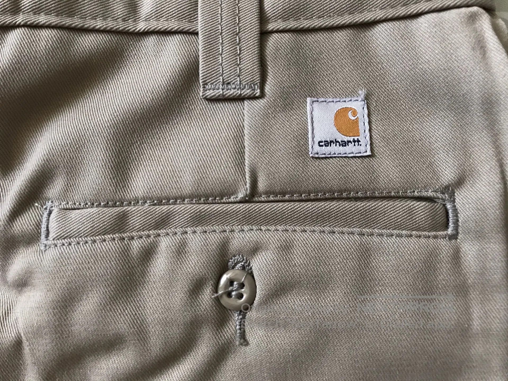 Carhartt Carhartt B290 Khaki W34L30 Work Pants. Size US 34 / EU 50 - 6 Thumbnail
