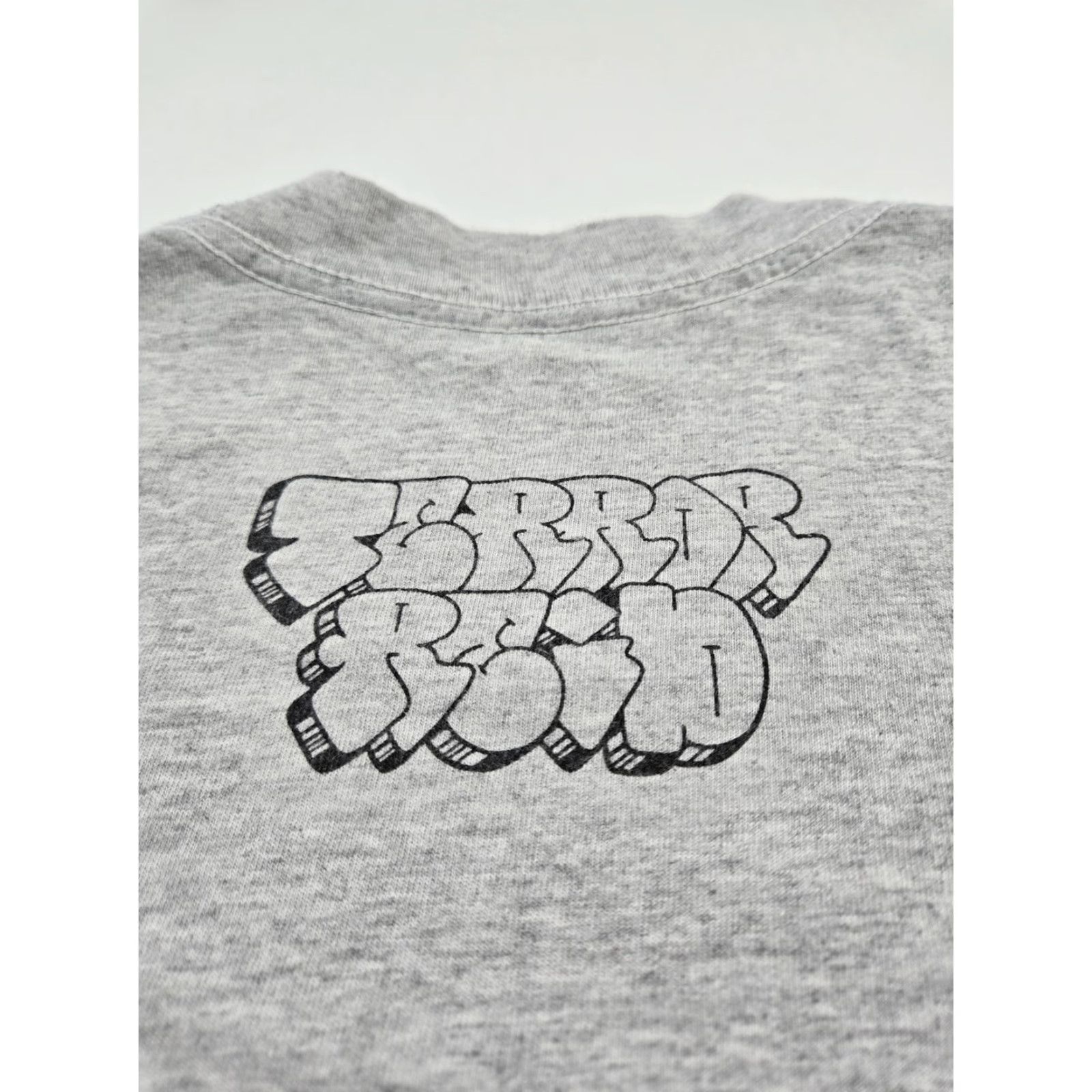 Vintage VINTAGE Terror Reid Rapper Shirt Graphic Tee Y2K Men XL Gray Crew Neck Short Sleeve Graphic Print Tee Terror Road Logo Back Neck Mens XL Size US XL / EU 56 / 4 - 6 Thumbnail